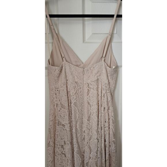 New Anthropologie BHLDN Fame and Partners Charlotte Lace Maxi Dress $329 Gown - Picture 7 of 8